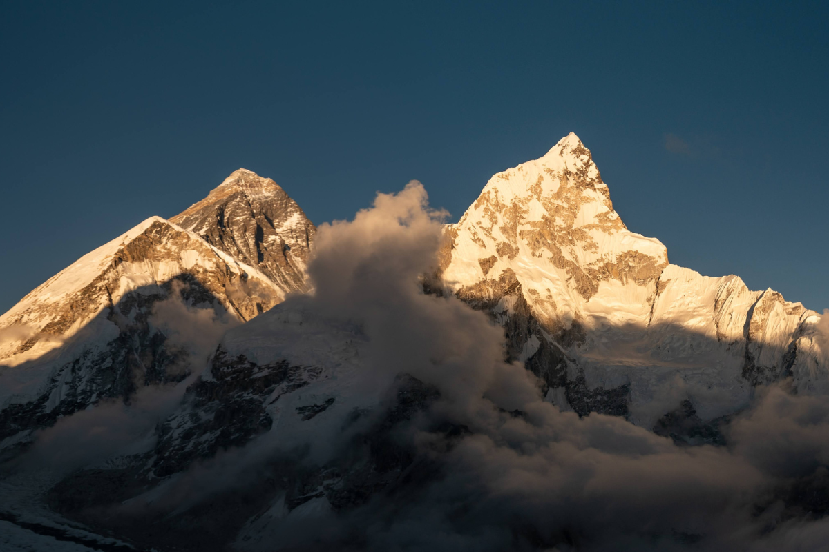 Ama Dablam seen from Hotel Everest View